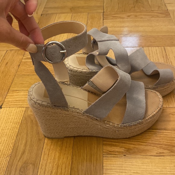 Gray dolce vita wedges - Picture 2 of 5